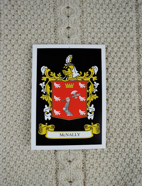 Aran Cashmere Mc Nally Clan Aran Throw