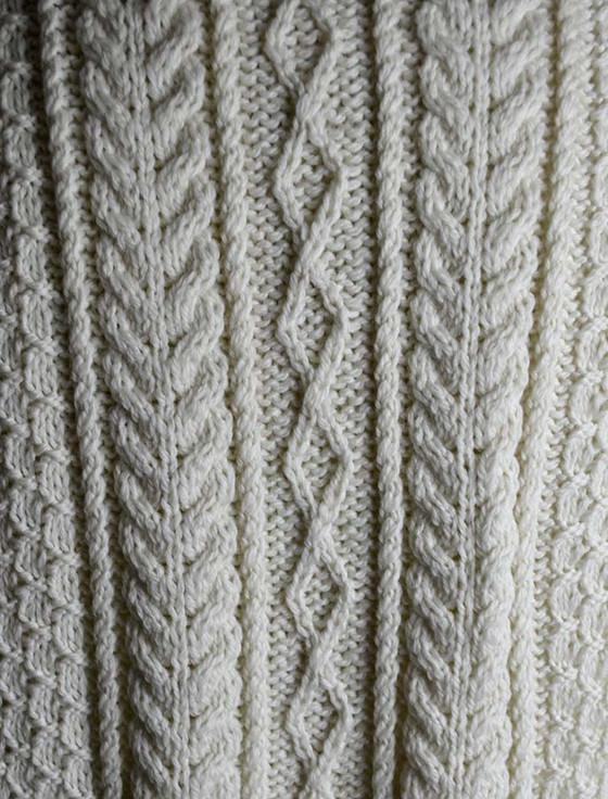 Aran Cashmere Mc Namara Clan Scarf