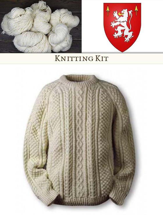 aran cashmere Mc Namara Knitting Kit