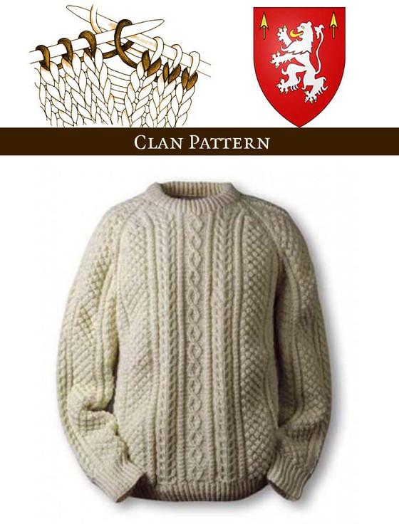 aran cashmere Mc Namara Knitting Pattern