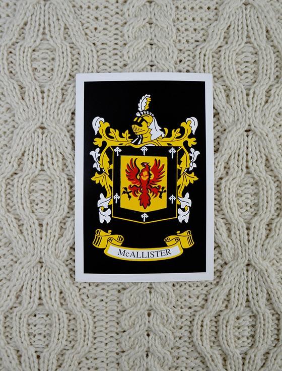 Aran Cashmere McAllister Clan Scarf