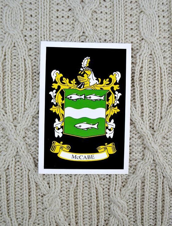 Aran Cashmere McCabe Clan Scarf