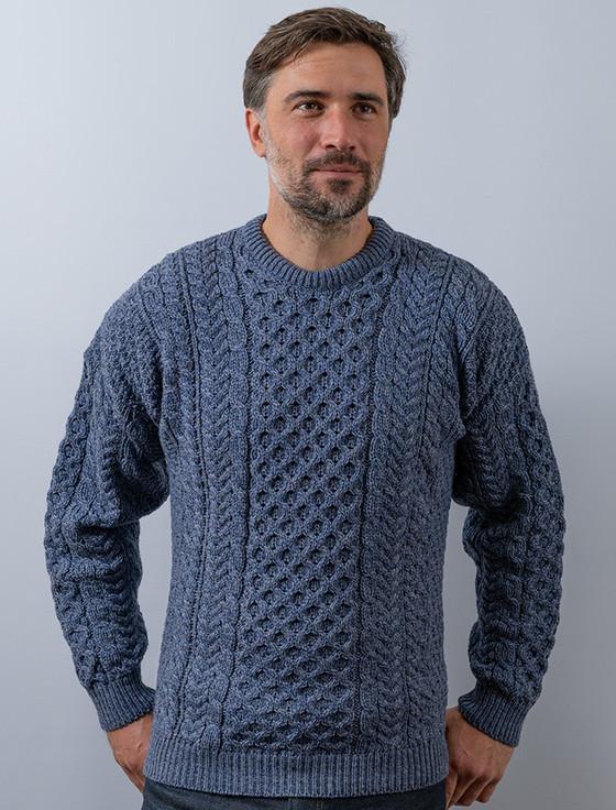 aran cashmere Men's Merino Aran Sweater‎‎‎‎‎‎‎‎‎‎‎‎