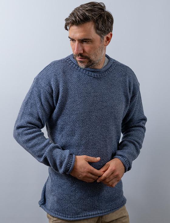 aran cashmere ‎Merino R‎oll ‎Neck Sweater