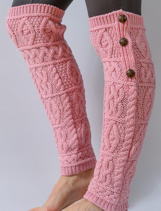 Aran Cashmere Merino Wool Aran Leg Warmers