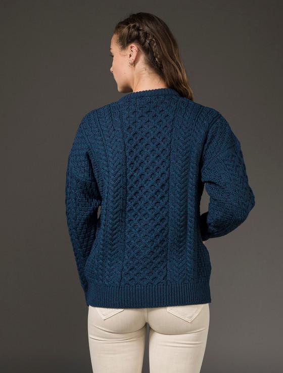 Aran Cashmere Merino Wool Aran Lumber Jacket