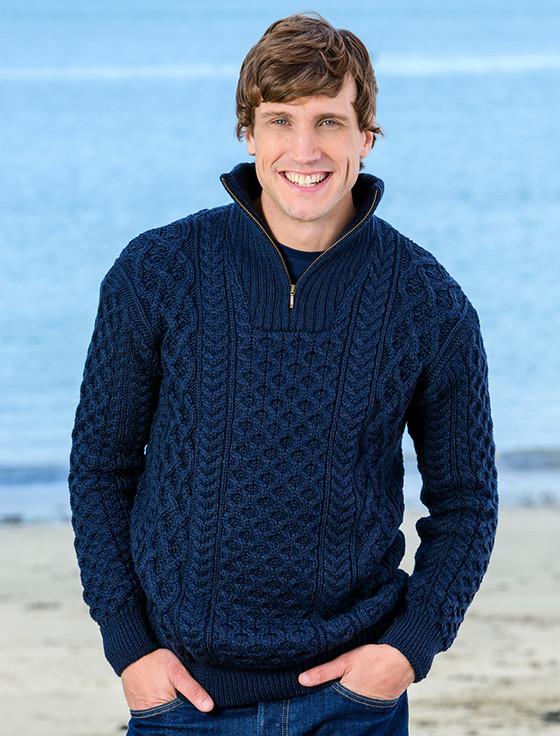 aran cashmere Merino Wool Aran Troyer‎‎‎‎