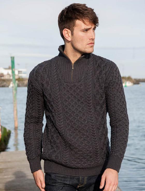 aran cashmere Merino Wool Aran Troyer‎