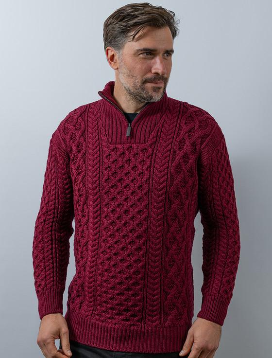 Aran Cashmere Merino Wool Aran Troyer
