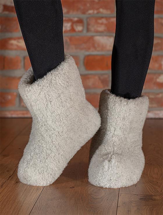 Aran Cashmere Merino Wool Booties