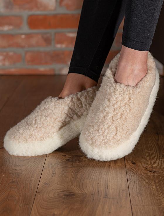 Aran Cashmere Merino Wool Slipper