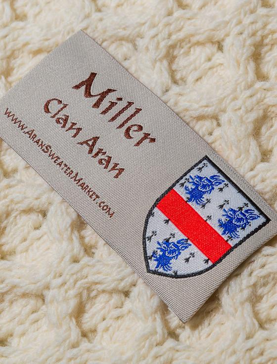 Aran Cashmere Miller Clan Aran Poncho