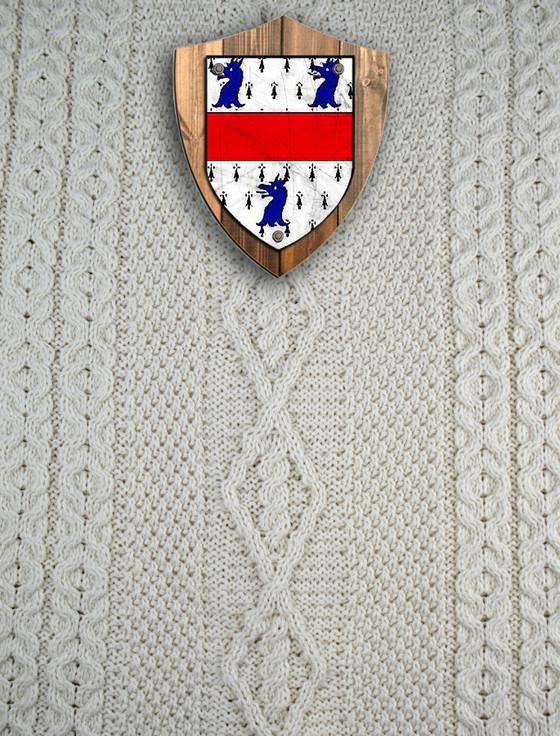 aran cashmere Miller Clan Aran Throw