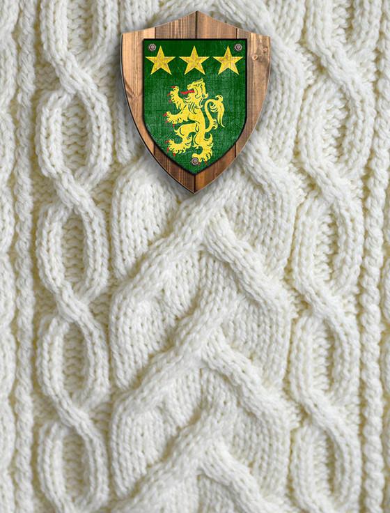 Aran Cashmere Moore Clan Aran Throw