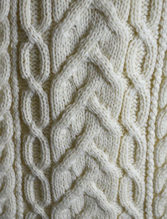 Aran Cashmere Moore Clan Scarf
