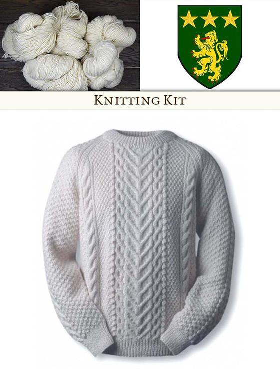 aran cashmere Moore Knitting Kit