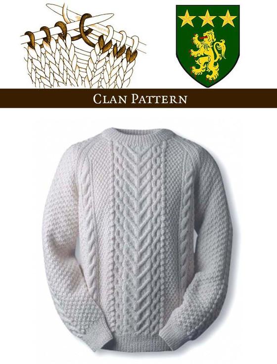 aran cashmere Moore Knitting Pattern