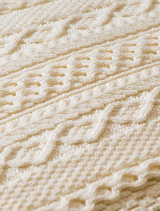 Aran Cashmere Moran Clan Aran Bed Runner