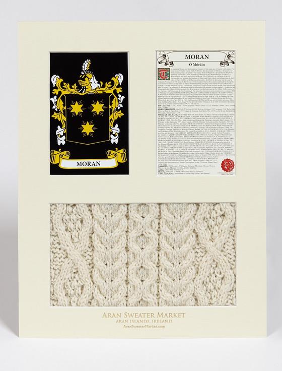 Aran Cashmere Moran Clan Aran & History Display