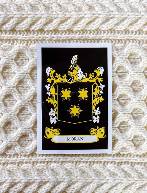 Aran Cashmere Moran Clan Aran Throw