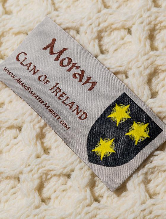 Aran Cashmere Moran Clan Aran Throw