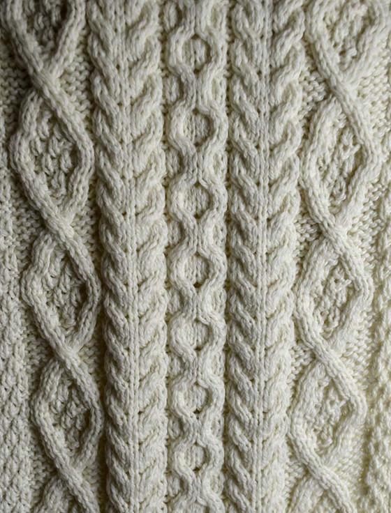 Aran Cashmere Moran Clan Scarf