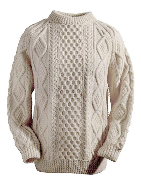 aran cashmere Moran Clan Sweater