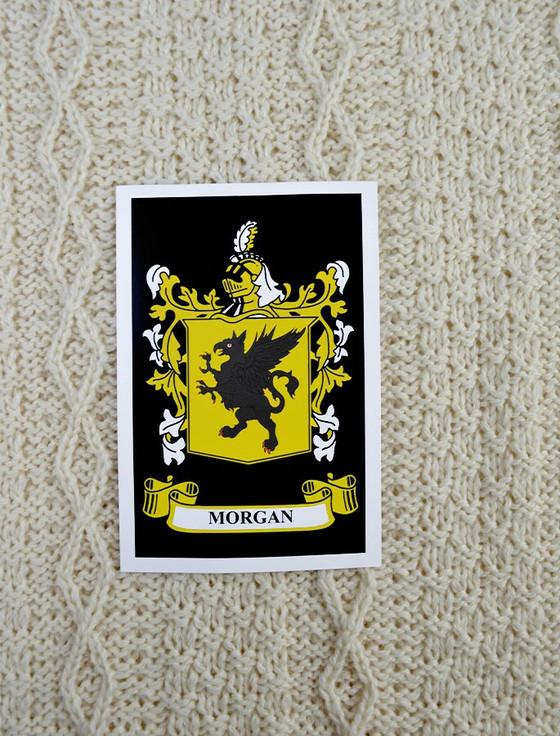 Aran Cashmere Morgan Clan Scarf