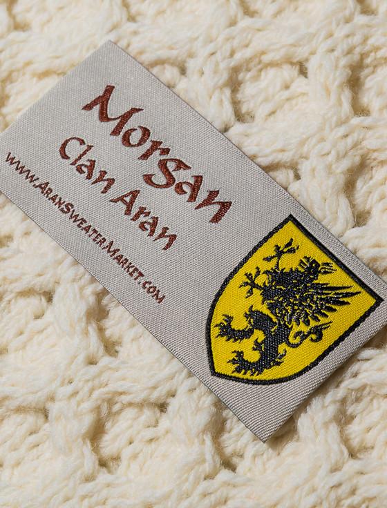 Aran Cashmere Morgan Clan Scarf