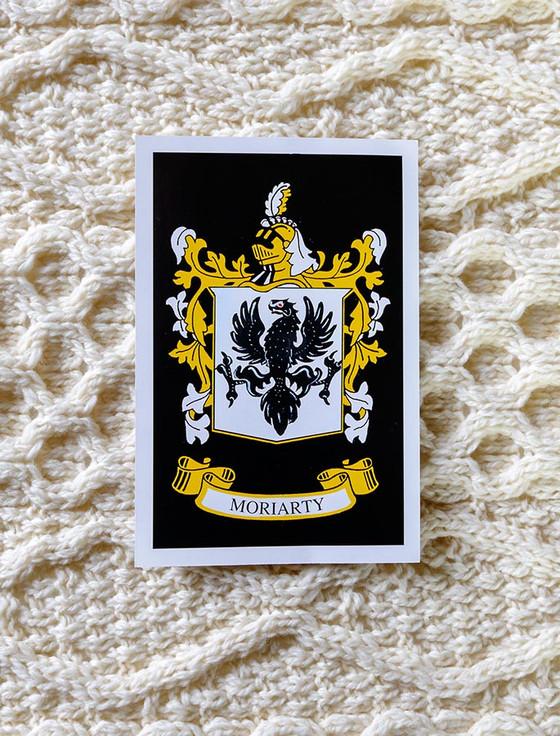 Aran Cashmere Moriarty Clan Aran Throw
