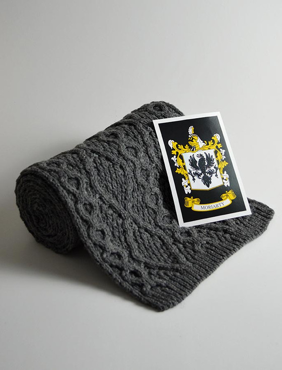 Aran Cashmere Moriarty Clan Scarf