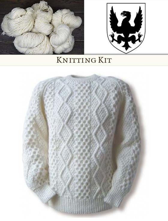 aran cashmere Moriarty Knitting Kit