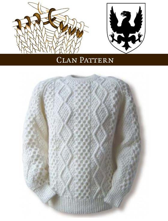 aran cashmere Moriarty Knitting Pattern