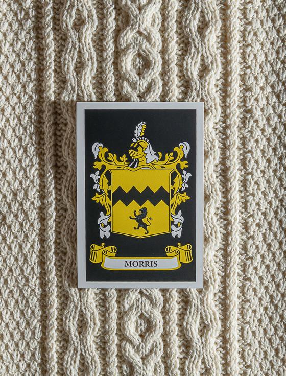Aran Cashmere Morris Clan Aran Throw