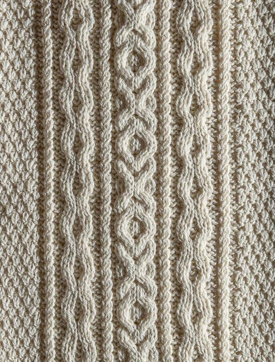 Aran Cashmere Morris Clan Scarf