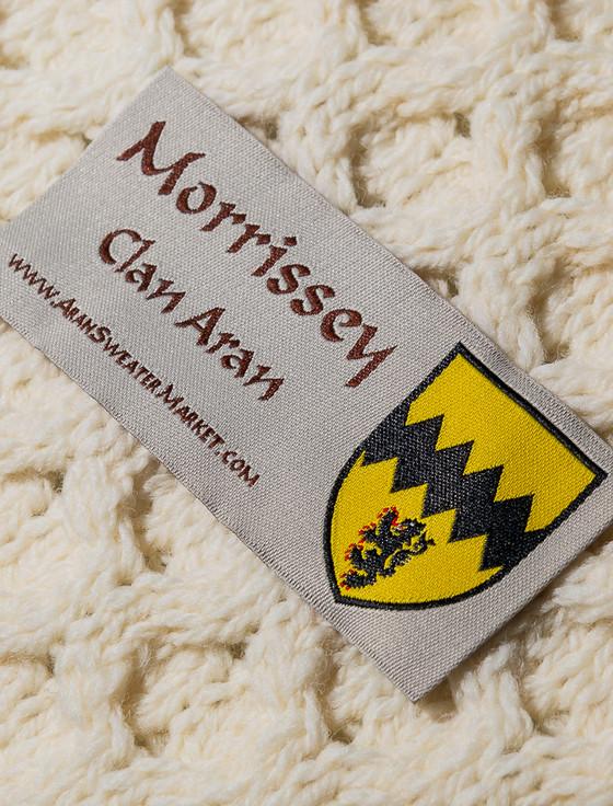 Aran Cashmere Morrissey Clan Aran Poncho
