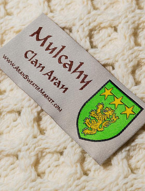 Aran Cashmere Mulcahy Clan Aran Poncho