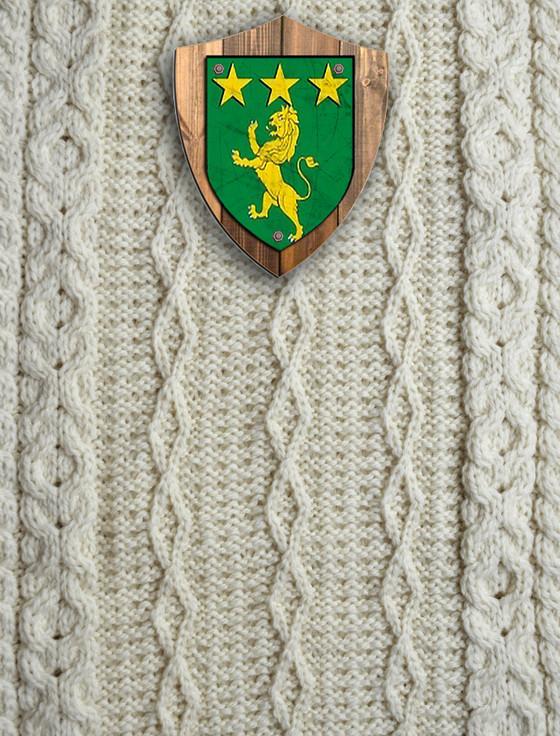aran cashmere Mulcahy Clan Aran Throw