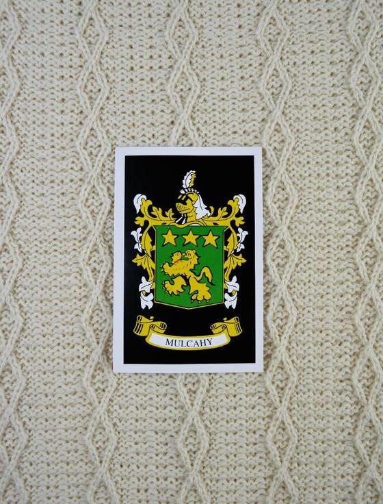 Aran Cashmere Mulcahy Clan Scarf