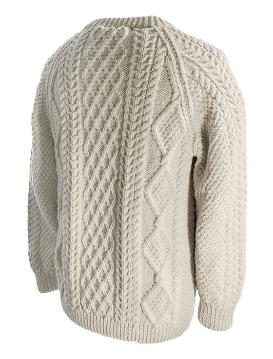 Aran Cashmere Mullen Clan Sweater
