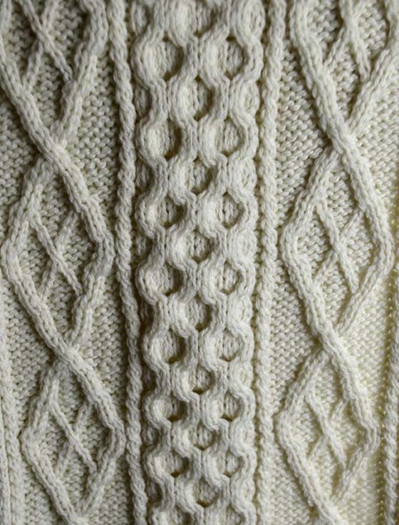Aran Cashmere Mulligan Clan Scarf