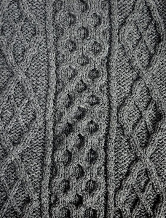 Aran Cashmere Mulligan Clan Scarf