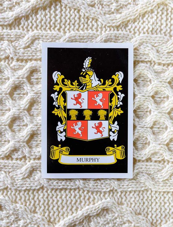 Aran Cashmere Murphy Clan Aran Throw