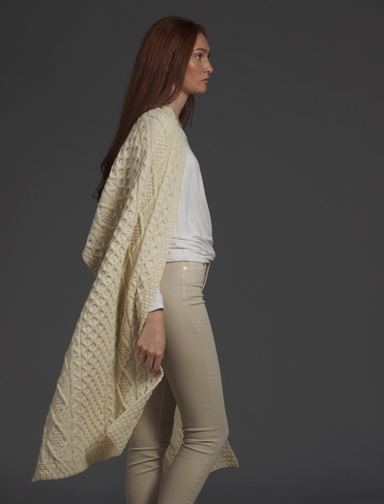 Aran Cashmere Murphy Clan Aran Wrap
