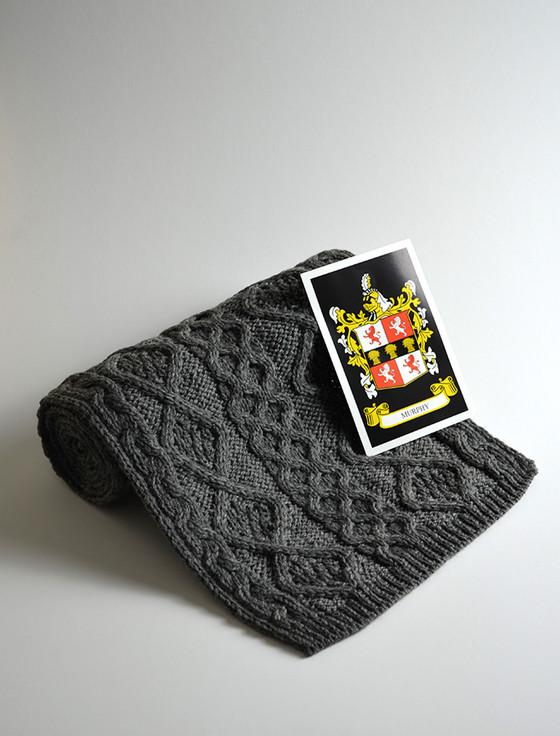 Aran Cashmere Murphy Clan Scarf