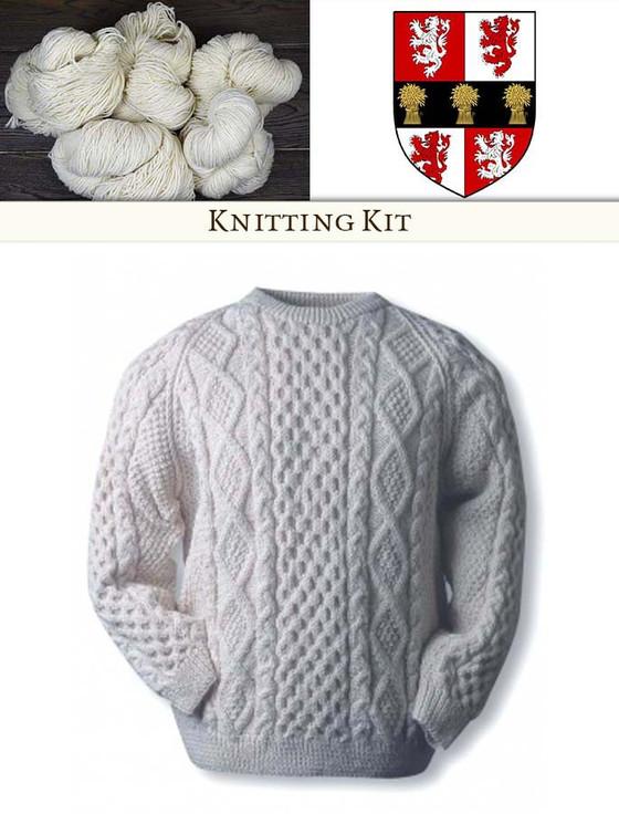 aran cashmere Murphy Knitting Kit