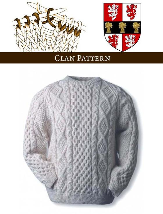 aran cashmere Murphy Knitting Pattern