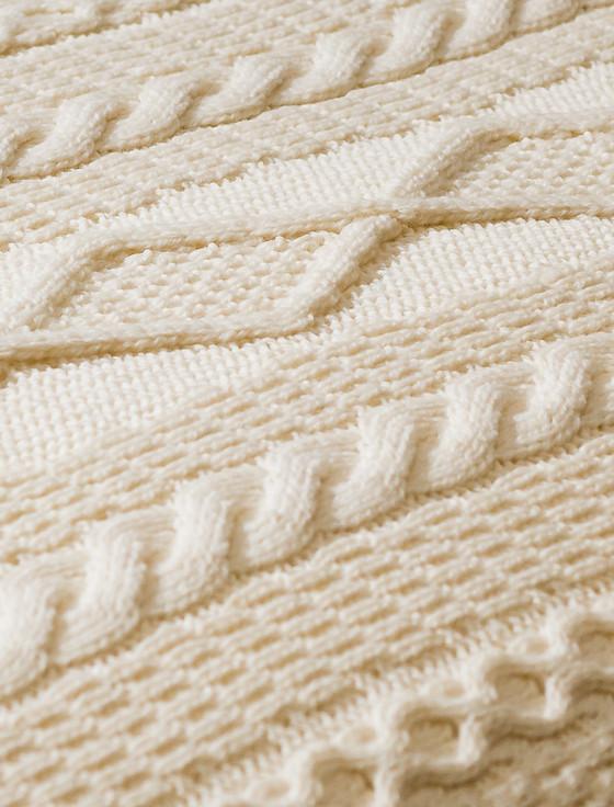 Aran Cashmere Murray Clan Aran Bed Runner