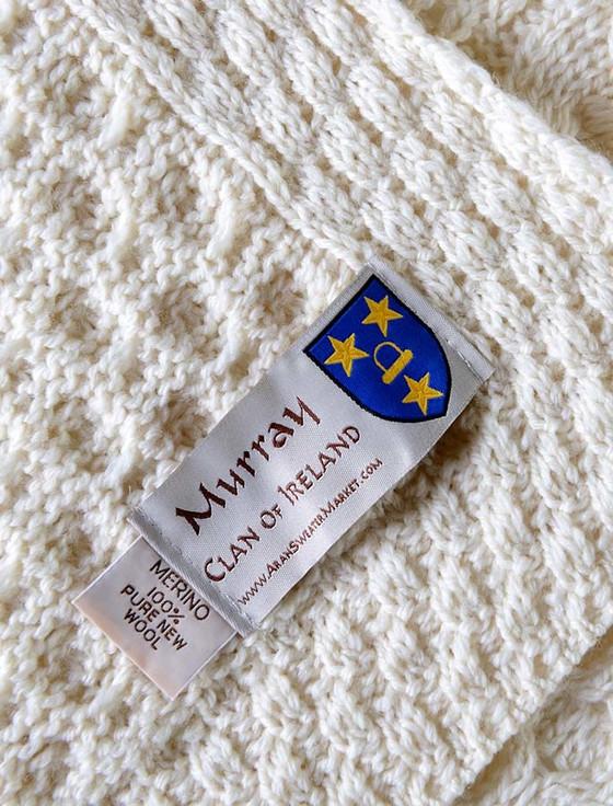 Aran Cashmere Murray Clan Aran Bed Runner