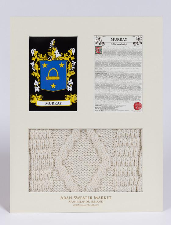 Aran Cashmere Murray Clan Aran & History Display